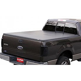 Lund International Tonneau Cover Soft Folding Black Matte Textured Vinyl - 95074