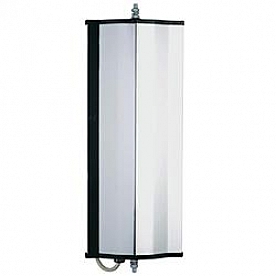 K-Source Exterior Mirror Manual Rectangular Silver Single - RH066H