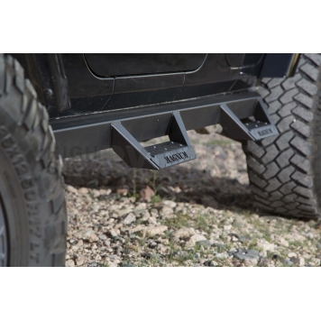 Raptor Series Nerf Bar Black Matte Powder Coated Steel - RTS71JP-1