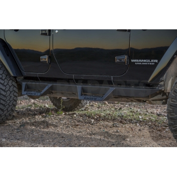 Raptor Series Nerf Bar Black Matte Powder Coated Steel - RTS71JP-2