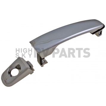Help! By Dorman Exterior Door Handle - Plastic Silver Single - 88320-2