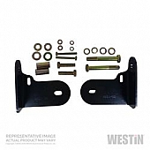 Westin Automotive Bull Bar Mounting Kit Powder Coated Black Steel - 301185