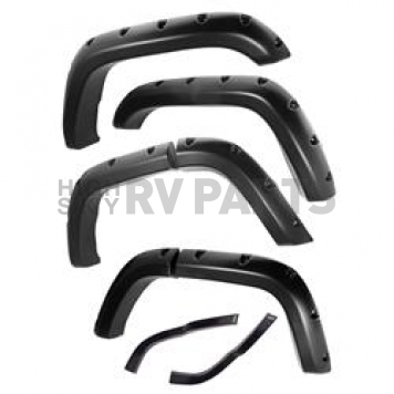 Rugged Ridge Fender Flare - Black Textured Thermoplastic Set Of 4 - 1163410