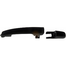 Help! By Dorman Exterior Door Handle - Plastic Black Single - 81324