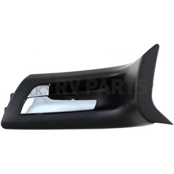 Help! By Dorman Interior Door Handle - Plastic Black Housing With Silver Lever Single - 82631