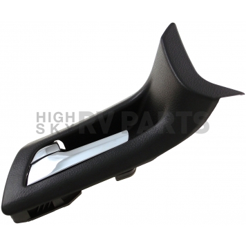 Help! By Dorman Interior Door Handle - Plastic Black Housing With Silver Lever Single - 82631-2