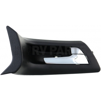 Help! By Dorman Interior Door Handle - Plastic Black Housing With Silver Lever Single - 82632