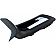 Help! By Dorman Interior Door Handle - Plastic Black Housing With Silver Lever Single - 82632