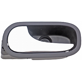 Help! By Dorman Interior Door Handle - Plastic Black Housing With Silver Lever Single - 82633