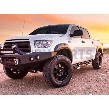 Raptor Series Nerf Bar Black Matte Powder Coated Steel - RTS80TY-2