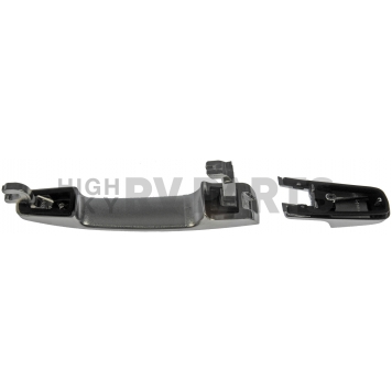 Help! By Dorman Exterior Door Handle - Plastic Silver/ Black Single - 81328-1