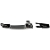 Help! By Dorman Exterior Door Handle - Plastic Silver/ Black Single - 81328