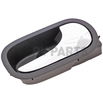 Help! By Dorman Interior Door Handle - Plastic Black Housing With Silver Lever Single - 82634-2