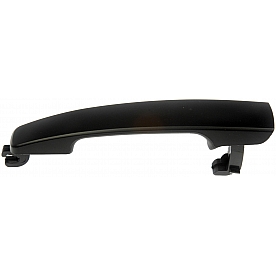 Help! By Dorman Exterior Door Handle - Plastic Black Single - 81329