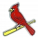 Fan Mat Emblem - MLB St Louis Cardinals Metal - 26717