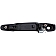 Help! By Dorman Exterior Door Handle - Plastic Black Single - 83609