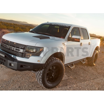 Raptor Series Nerf Bar Black Matte Powder Coated Steel - RTS93FD-2
