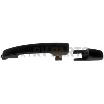 Help! By Dorman Exterior Door Handle - Plastic Black Single - 81330