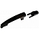 Help! By Dorman Exterior Door Handle - Plastic Black Single - 81330