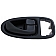Help! By Dorman Interior Door Handle - Lever Plastic Black Single - 82640