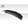 Extreme Dimensions Spoiler - Wing Trunk Lid Matte Fiberglass Black - 108625