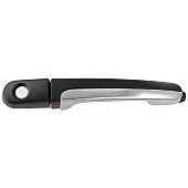 Help! By Dorman Exterior Door Handle - Plastic Silver Single - 81331