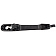 Help! By Dorman Exterior Door Handle - Plastic Silver Single - 81331