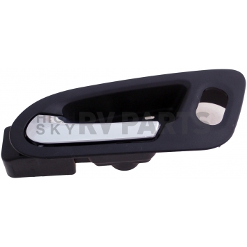 Help! By Dorman Interior Door Handle - Plastic Black Housing With Silver Lever Single - 82645