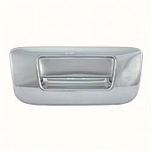 Coast To Coast Tailgate Handle Cover - Chrome Plated ABS Plastic Silver - TGH65502B