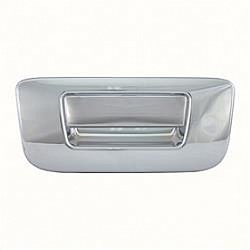 Coast To Coast Tailgate Handle Cover - Chrome Plated ABS Plastic Silver - TGH65502B