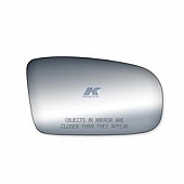 K-Source Exterior Mirror Glass Oval Power/ Manual Single - 90072