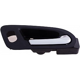 Help! By Dorman Interior Door Handle - Plastic Black Housing With Silver Lever Single - 82646