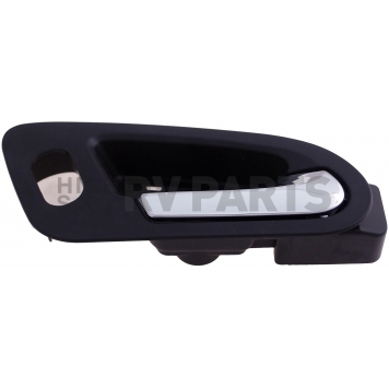 Help! By Dorman Interior Door Handle - Plastic Black Housing With Silver Lever Single - 82646