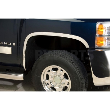 Putco Fender Trim - Full Wheel Well Stainless Steel Polished - 97289GM-1
