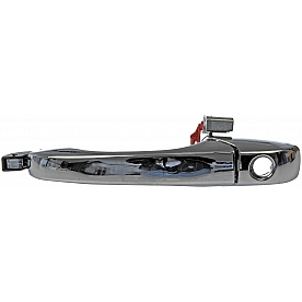 Help! By Dorman Exterior Door Handle - Plastic Silver Single - 81372