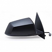K-Source Exterior Mirror Electric OEM Black Single - 62125G
