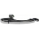 Help! By Dorman Exterior Door Handle - Plastic Silver/ Black Single - 81373