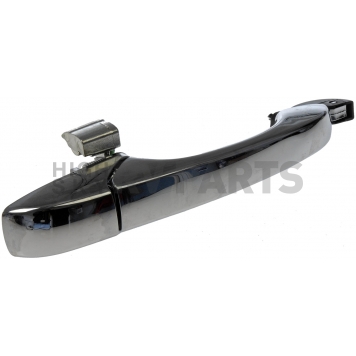 Help! By Dorman Exterior Door Handle - Plastic Silver/ Black Single - 81373-2