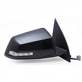 K-Source Exterior Mirror Electric OEM Black Single - 62127G
