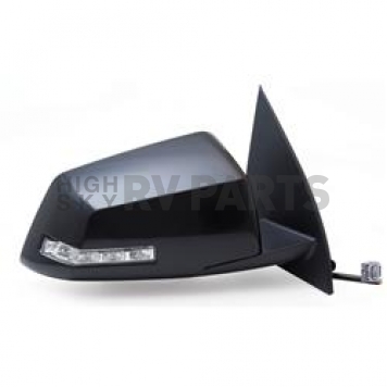 K-Source Exterior Mirror Electric OEM Black Single - 62127G