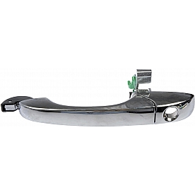 Help! By Dorman Exterior Door Handle - Plastic Silver Single - 80608