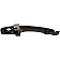 Help! By Dorman Exterior Door Handle - Plastic Black Single - 81374