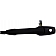 Help! By Dorman Exterior Door Handle - Plastic Black Single - 83626
