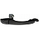 Help! By Dorman Exterior Door Handle - Plastic Black Single - 81375