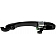 Help! By Dorman Exterior Door Handle - Plastic Black Single - 81375