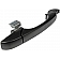 Help! By Dorman Exterior Door Handle - Plastic Black Single - 81375