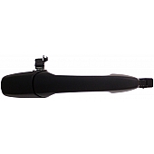 Help! By Dorman Exterior Door Handle - Plastic Black Single - 83627