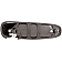 Help! By Dorman Exterior Door Handle - Plastic Black Single - 93514