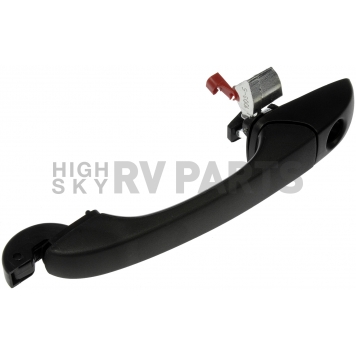 Help! By Dorman Exterior Door Handle - Plastic Black Single - 81376-2