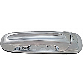 Help! By Dorman Exterior Door Handle - Plastic Silver Single - 93524